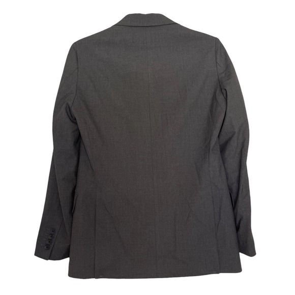 Haggar H26 Men's Slim Fit Premium Stretch Suit Jacket Charcoal Heather NWT - Picture 2 of 5